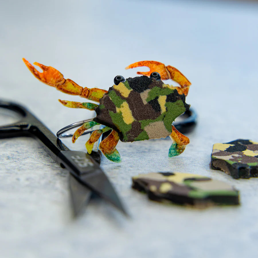 Foam Laser Shells- Blue Crab