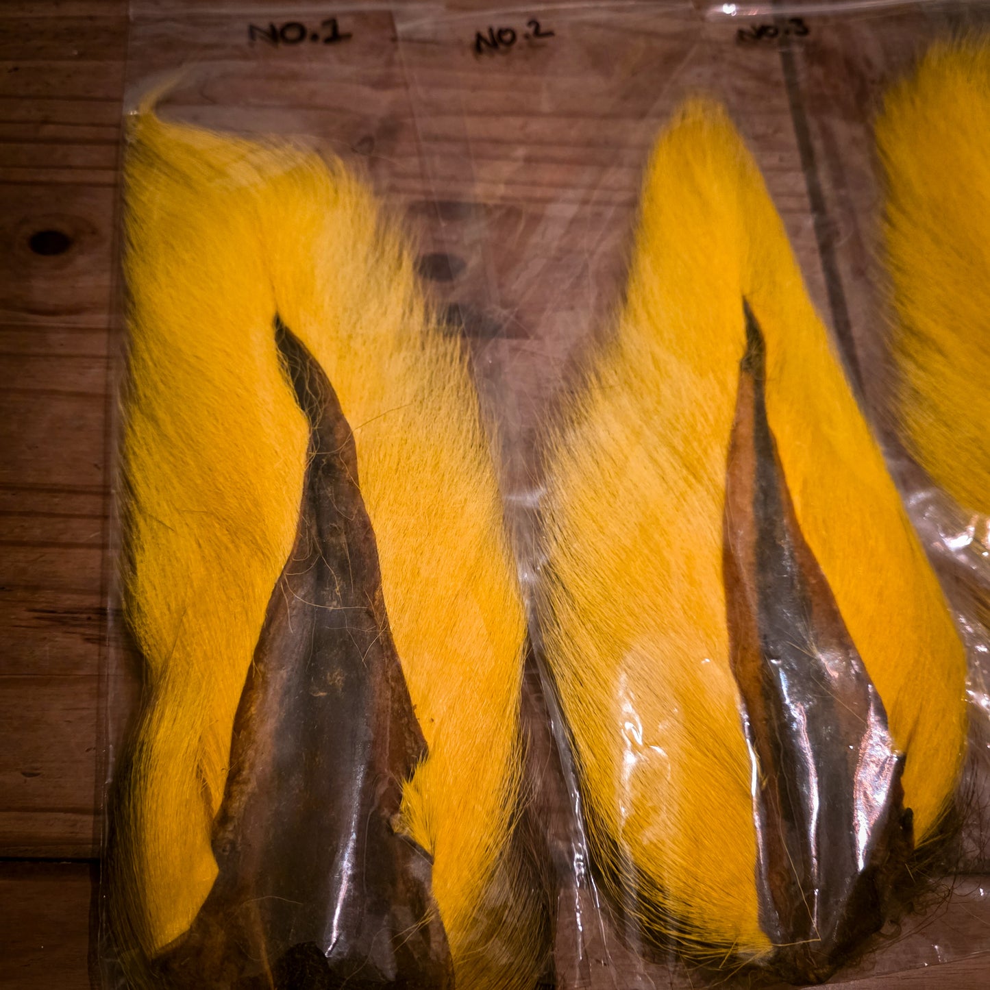 Hand Selected Bucktail - Yellow
