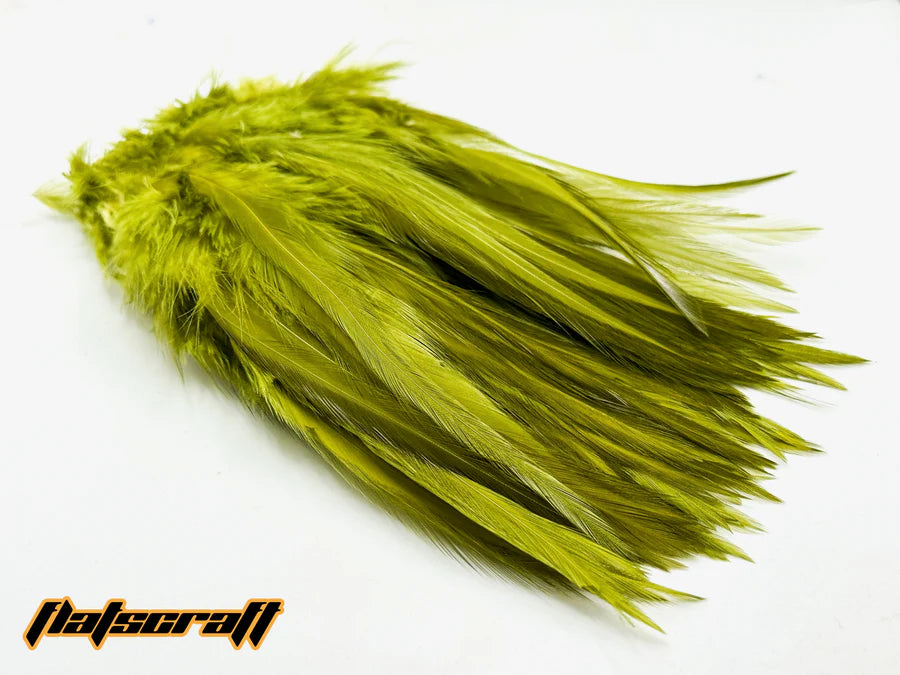 Flatscraft Strung Saddle Feathers