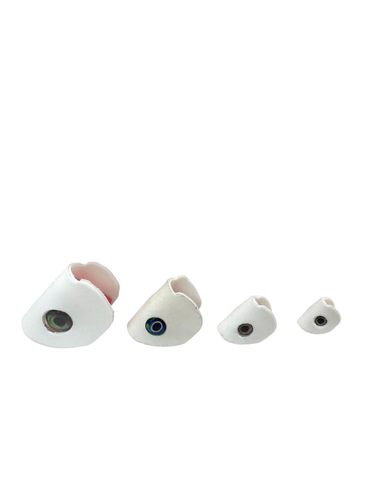 DIY BAITFISH POPPER KIT - Tan/White