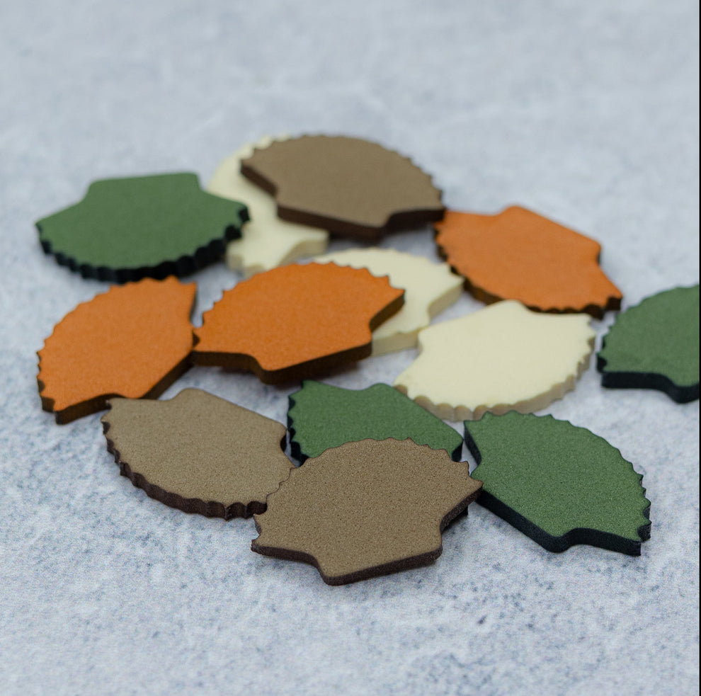 Foam Laser Shells- Blue Crab