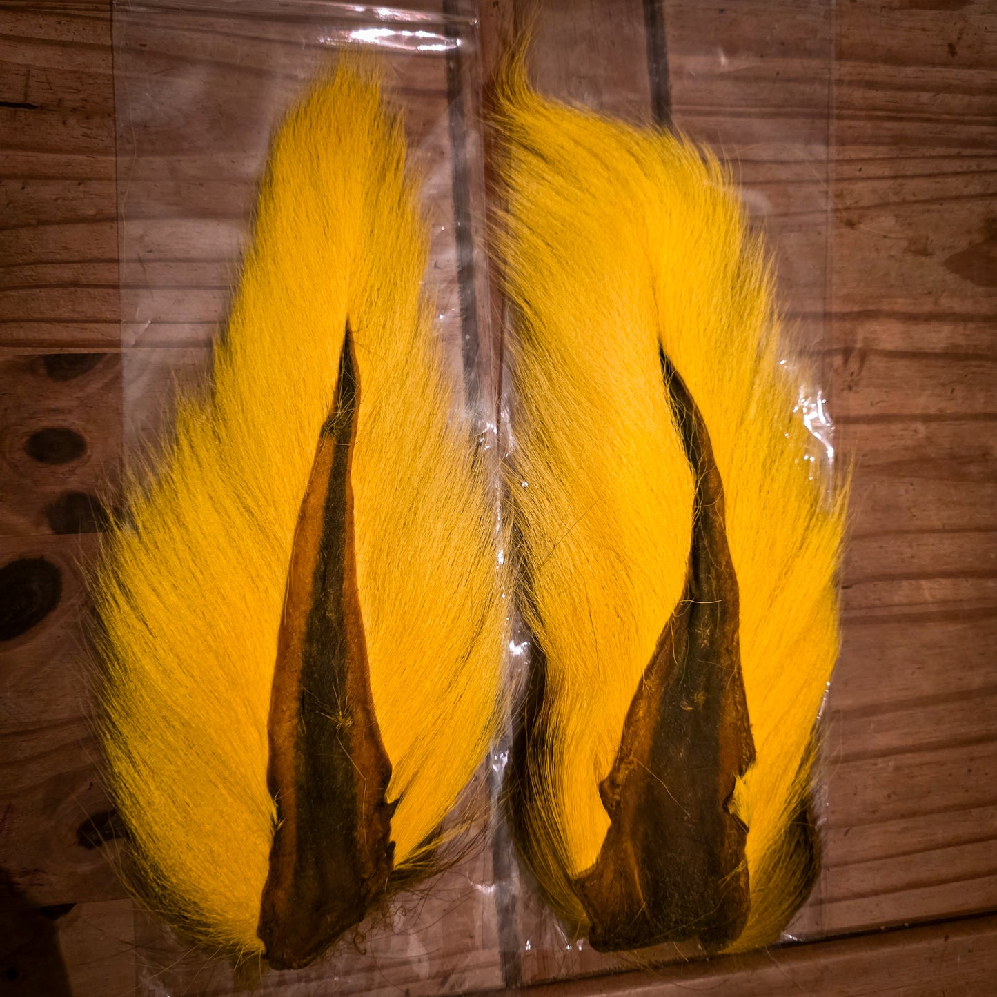 Hand Selected Bucktail - Yellow