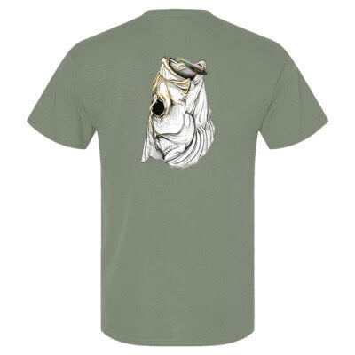 Short Sleeve Bass Skull T Shirt