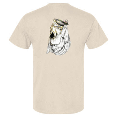 Short Sleeve Bass Skull T Shirt