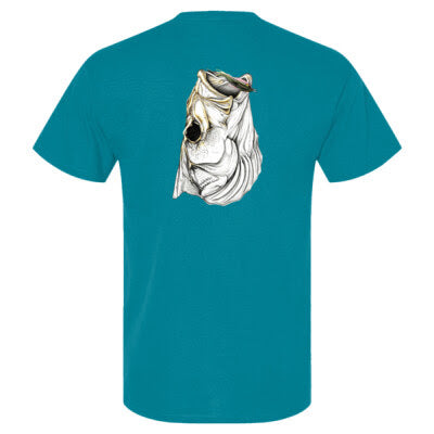 Short Sleeve Bass Skull T Shirt