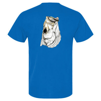 Short Sleeve Bass Skull T Shirt