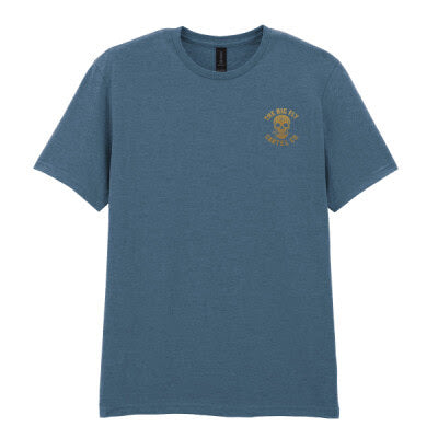 Short Sleeve Bass Skull T Shirt