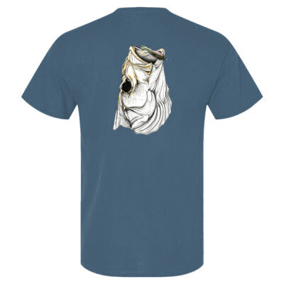 Short Sleeve Bass Skull T Shirt